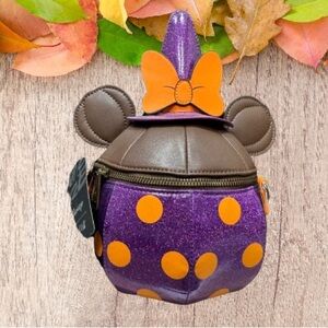 NWT Loungefly Disney Halloween Minnie Apple Crossbody